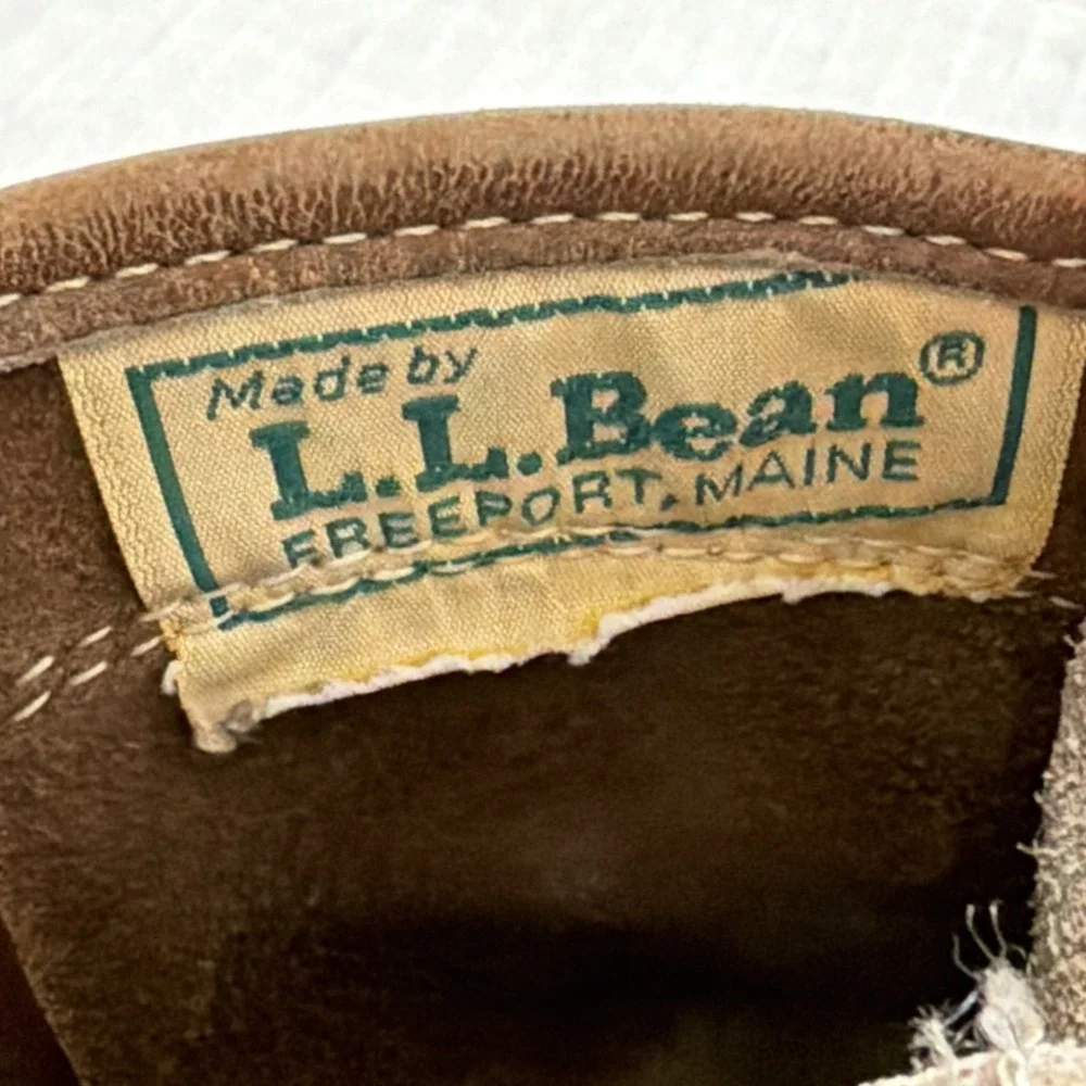 Vintage LL bean Hunting Shoe , Made In USA Maine Size 7